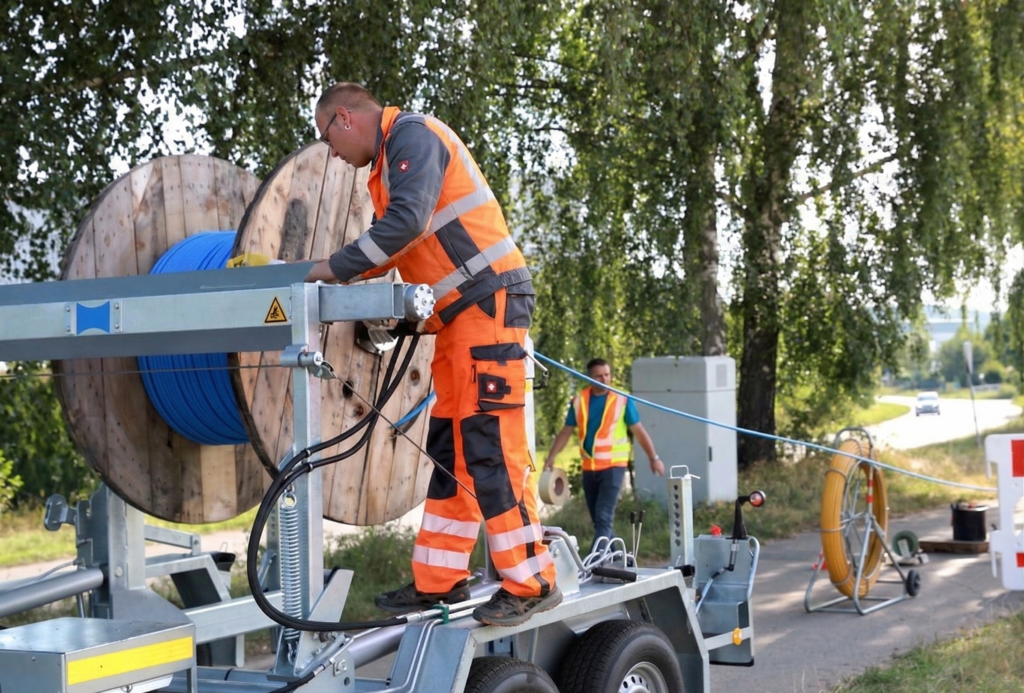Kabeleinziehtechnik