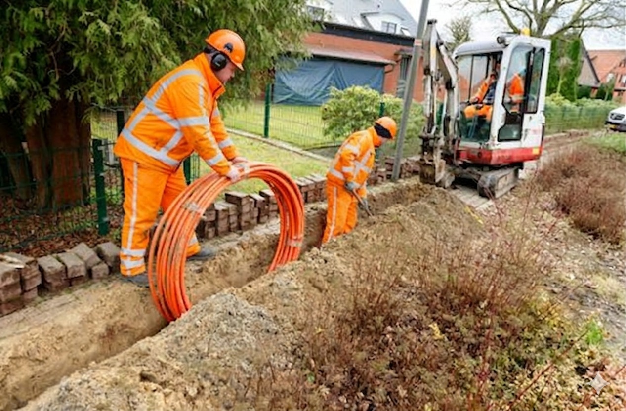 Glasfaserbau in Deutschland: Grundlage für leistungsfähige digitale Netze