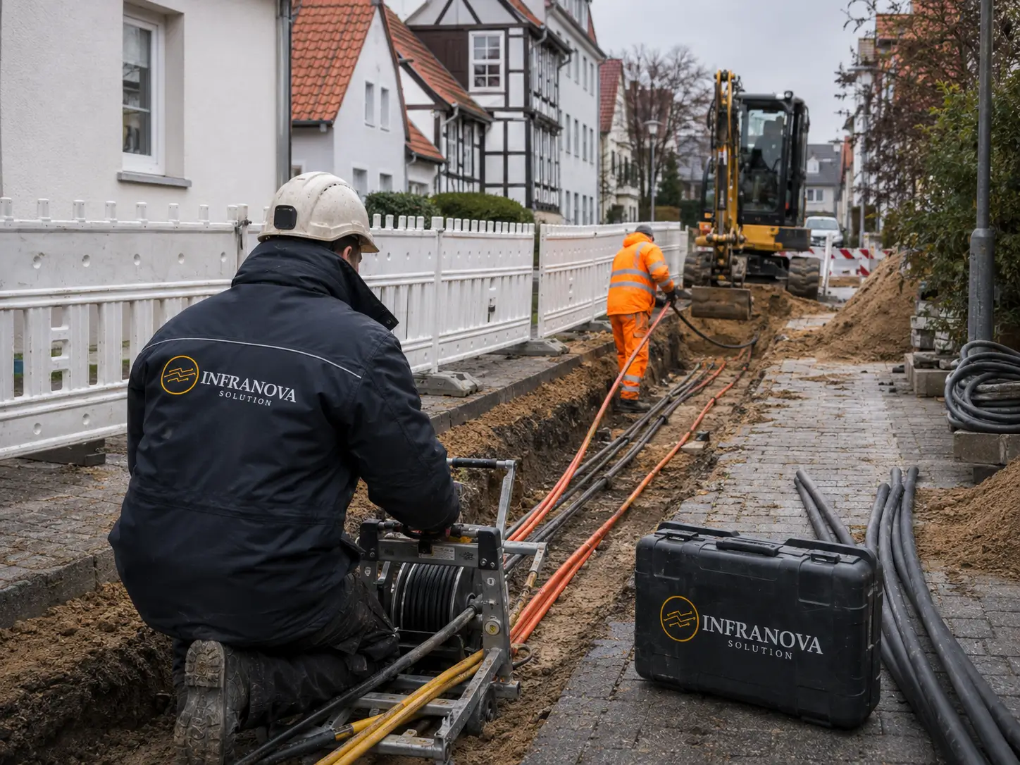 Kabeleinziehtechnik Hildesheim für moderne Glasfaserinfrastruktur und digitale Netzwerke