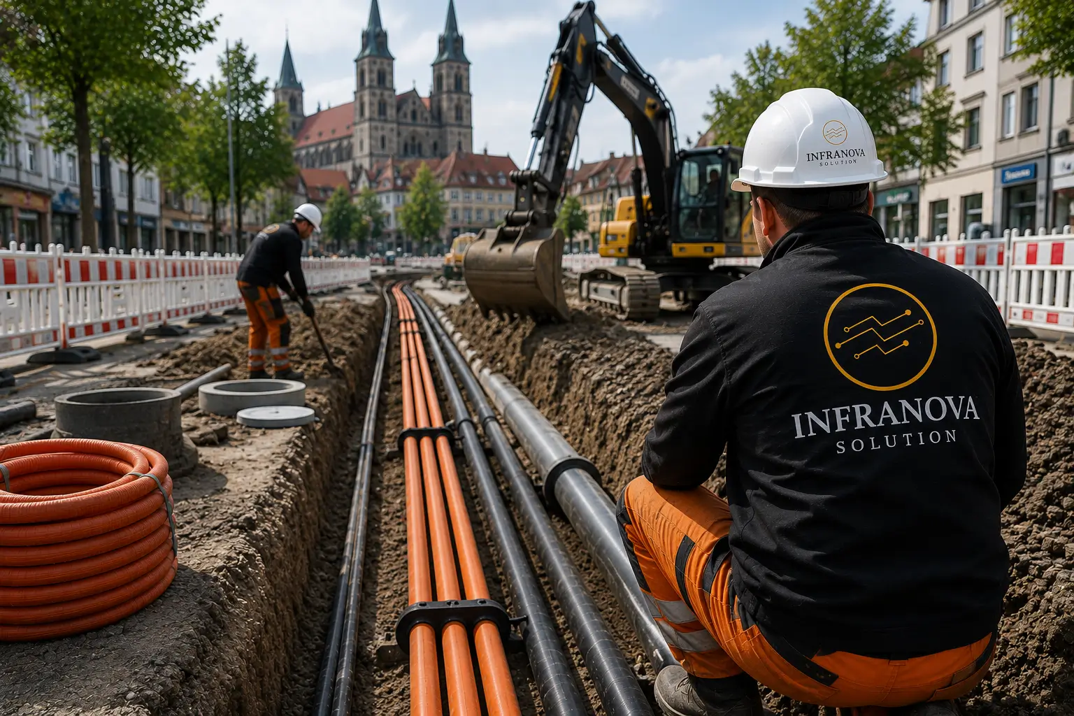 Leitungsbau in Hildesheim